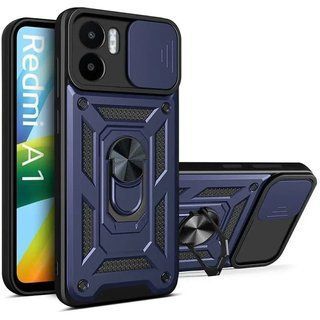 Ударостійкий чохол Camshield Ring для Xiaomi Redmi A2 (Темно Синій)
