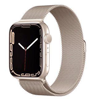 Ремінець Milanese Loop Apple Watch 41 | 40 | 38 | SE mm (Light gold)