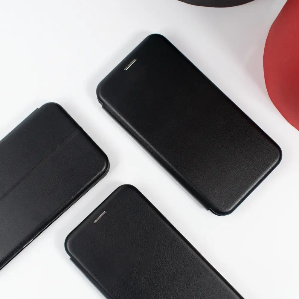 Чохол книжка Nokia C21 Flip Magnetic шкіряний Чорний