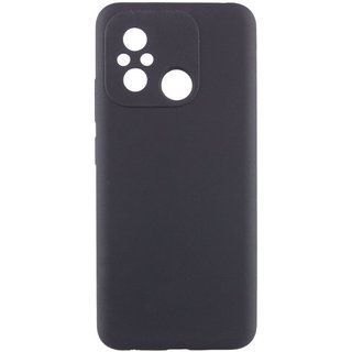Чохол Silicone Cover Full Camera для Xiaomi Redmi 12C (Black)