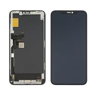 Дисплей Original для Apple iPhone 11 Pro Max с черным тачскрином FOG