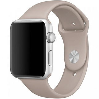 Ремешок силиконовый Sport Band Apple Watch 41 | 40 | 38 | SE mm (Pebble)