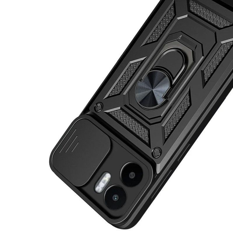 Ударостійкий чохол Camshield Ring для Xiaomi Redmi A1 (Чорний)