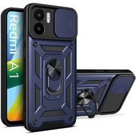 Ударостійкий чохол Camshield Ring для Xiaomi Redmi A1 (Темно Синій)