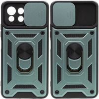 Ударостійкий чохол Camshield Ring для Xiaomi 11 Lite 5G NE (Зелений)