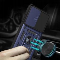 Ударостійкий чохол Camshield Ring для Xiaomi Redmi 13 (Темно Синій)