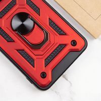 Ударостійкий чохол Camshield Ring для Xiaomi Redmi 13 (Червоний)
