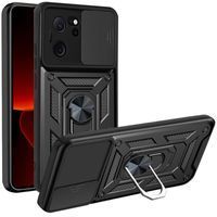 Ударостійкий чохол Camshield Ring для Xiaomi 13T (Чорний) фото 1