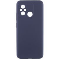 Чохол Silicone Cover Full Camera для Xiaomi Redmi 12C (Midnight blue)