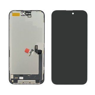 Дисплей для Apple iPhone 16 Plus с черным тачскрином 60Hz DD-OLED