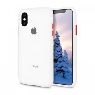 Чехол Avenger Color Shield Iphone XS (Белый)