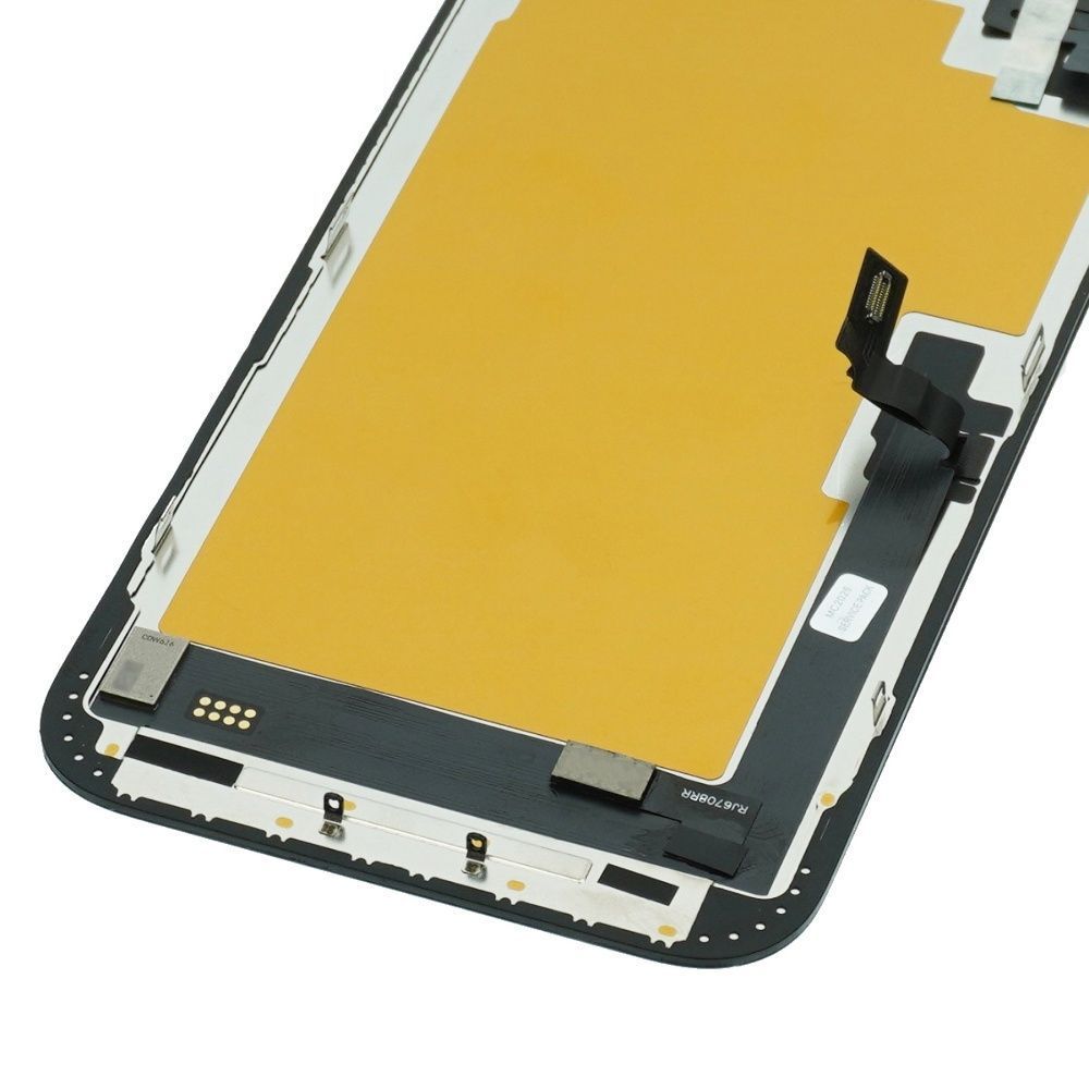 Дисплей для Apple iPhone 16 Plus з чорним тачскрином 60Hz GXQC-Super OLED SOFT Service Pack