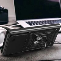 Ударостійкий чохол Camshield Ring для Xiaomi 14T (Чорний) фото 3