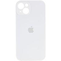 Чехол Silicone Case Закрытая камера Iphone 13 Mini (Белый / White)