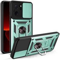 Ударостійкий чохол Camshield Ring для Xiaomi 13T (Зелений)