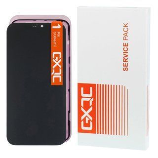 Дисплей GXQC-Super для Apple iPhone 12 с черным тачскрином 60Hz (без ошибки) IN CELL FHD Service Pack