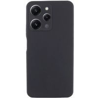 Чохол Silicone Cover Full Camera для Xiaomi Redmi 12 (Black) фото 1