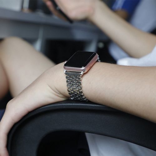 Ремінець Paco Rabanne для Apple Watch 49 | 45 | 44 | 42 mm (Silver)