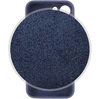 Чохол Silicone Case Закрита камера Iphone 14 Plus (Темно Синій/ Midnight Blue) фото 2