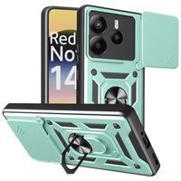 Ударостійкий чохол Camshield Ring для Xiaomi Redmi Note 14 5G (Зелений) фото 1