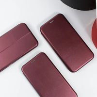 Чохол книжка Huawei Y3 II Flip Magnetic шкіряний Бордовий фото 4