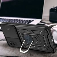 Ударостійкий чохол Camshield Ring для Xiaomi Redmi 9A (Чорний) фото 2