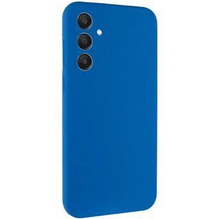 Чохол Silicone Cover Full Camera для Samsung Galaxy A36 5G (Denim Blue)
