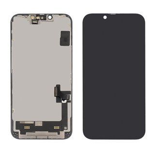 Дисплей Original для Apple iPhone 14 з чорним тачскрином 60Hz (Переклеєне скло)