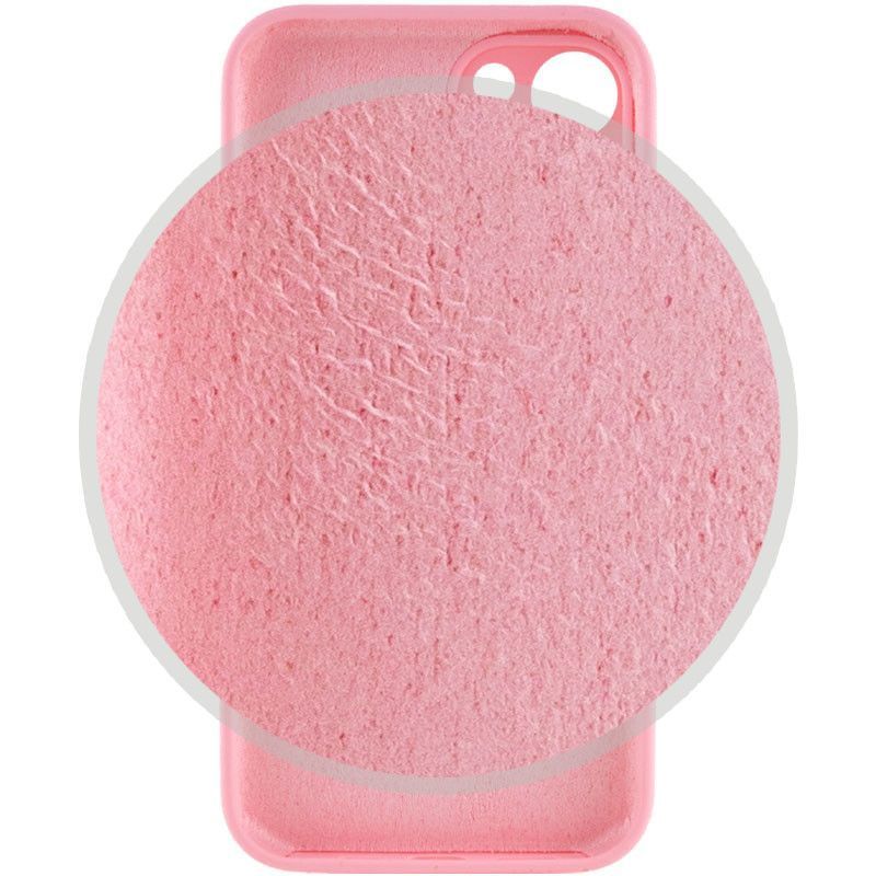Чохол Silicone Case Закрита камера Iphone 14 Plus (Рожевий / Light Pink)