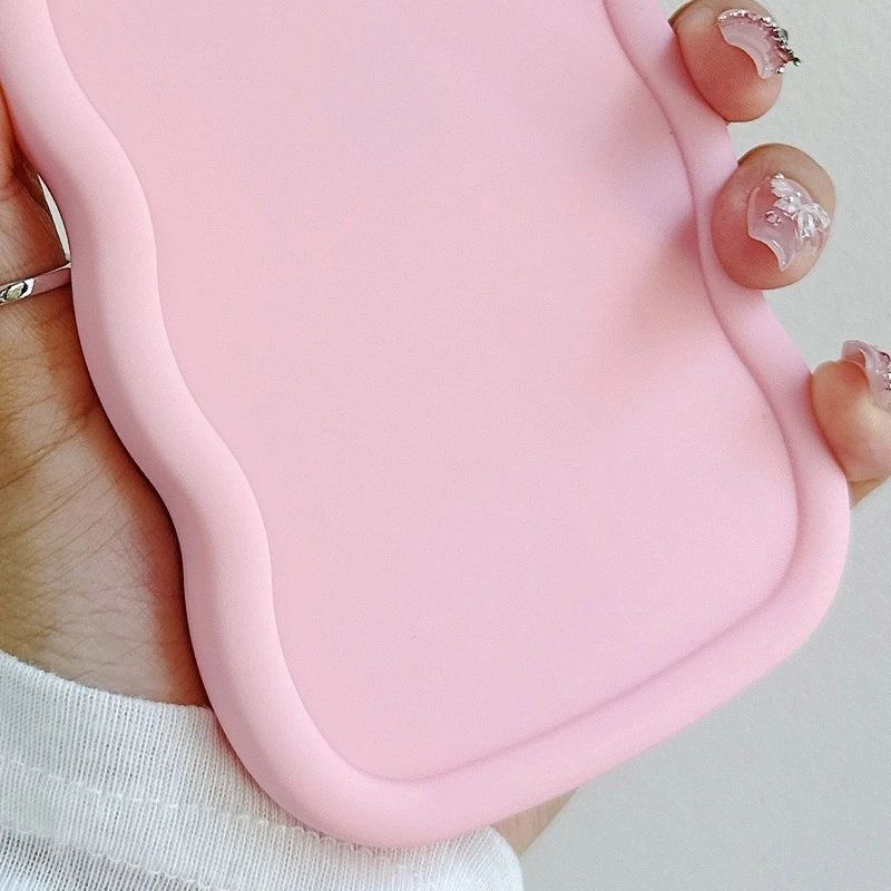 Чохол TPU Ripple для Apple iPhone 15 Pro Max (6.7") (Pink)