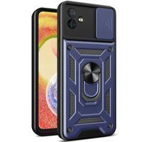 Ударостійкий чохол Camshield Ring для Samsung Galaxy A04e (Темно Синій)