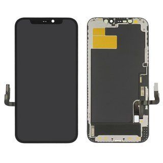 Дисплей Original для Apple iPhone 12 Pro с черным тачскрином 60Hz (Переклееное стекло)