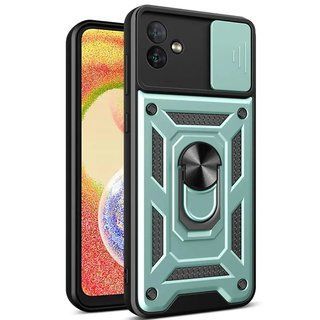 Ударостійкий чохол Camshield Ring для Samsung Galaxy A07 (Зелений)