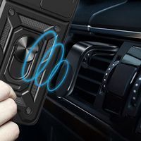 Ударостійкий чохол Camshield Ring для Xiaomi Poco X5 5G (Чорний) фото 3