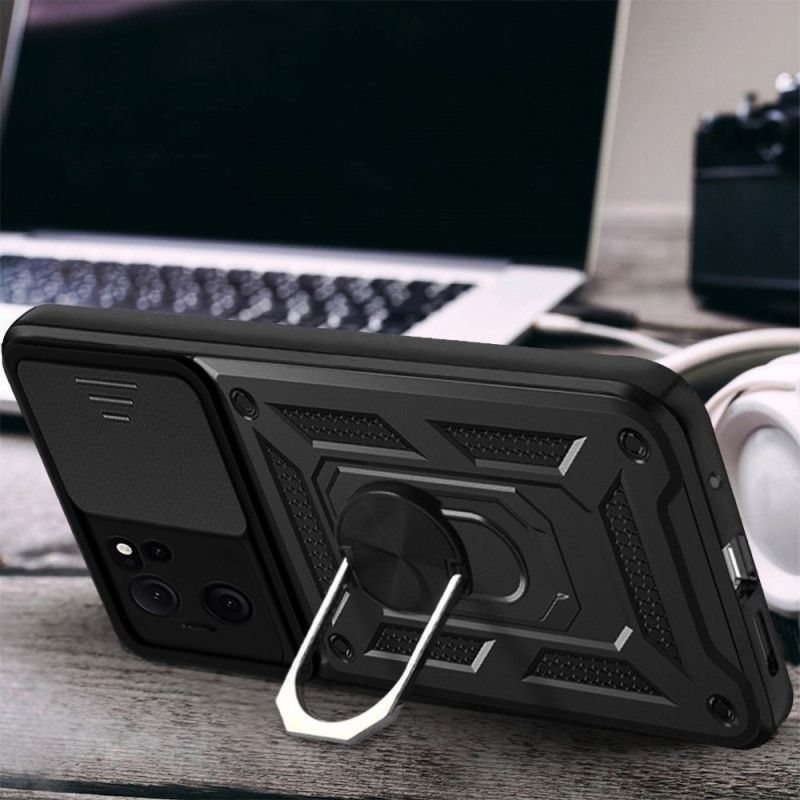 Ударостійкий чохол Camshield Ring для Xiaomi 13T Pro (Чорний)