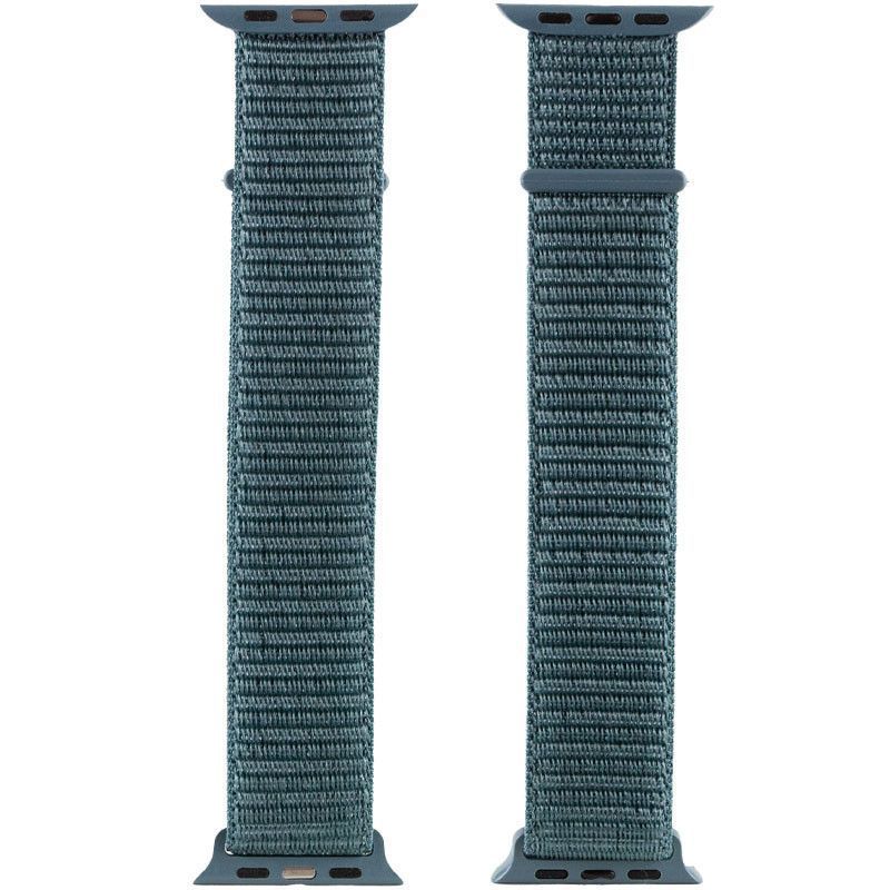 Ремінець Nylon Apple Watch 41 | 40 | 38 | SE mm (Pine green)