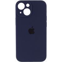 Чехол Silicone Case Закрытая камера Iphone 13 Mini (Темно Синий/ Midnight Blue)