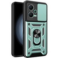 Ударостійкий чохол Camshield Ring для Xiaomi Poco X5 5G (Зелений)