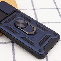 Ударостійкий чохол Camshield Ring для Xiaomi Redmi Note 8 (Темно Синій) фото 2