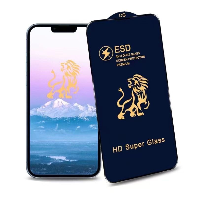 Захисне скло Full Glue ESD Anti-Dust для Apple iPhone 14 Pro (6.1")
