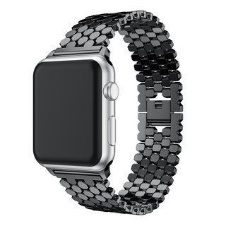 Ремінець Paco Rabanne для Apple Watch 49 | 45 | 44 | 42 mm (Black)