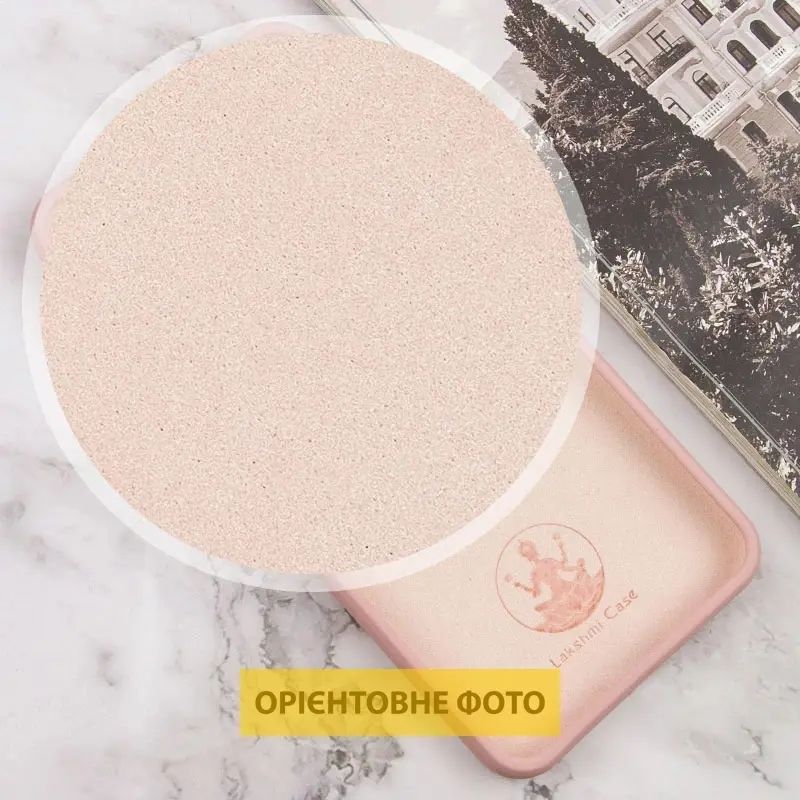 Чехол Silicone Cover Full Camera для Xiaomi Poco C71 (Pink Sand)