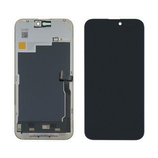 Дисплей для Apple iPhone 15 Pro Max с чёрным тачскрином 120Hz (без ошибки) JCID-OLED