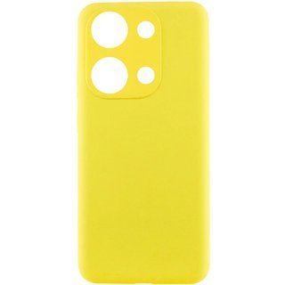 Чехол Silicone Cover Full Camera для Xiaomi Redmi Note 13 Pro (Yellow)
