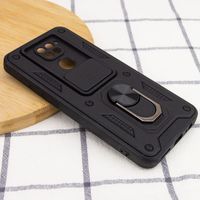 Ударостійкий чохол Camshield Ring для Xiaomi Redmi Note 9 (Чорний) фото 4