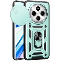 Ударостійкий чохол Camshield Ring для Xiaomi Poco C75 (Зелений)
