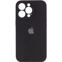 Чехол Silicone Case Закрытая камера Iphone 13 Pro (Черный / Black) фото 1
