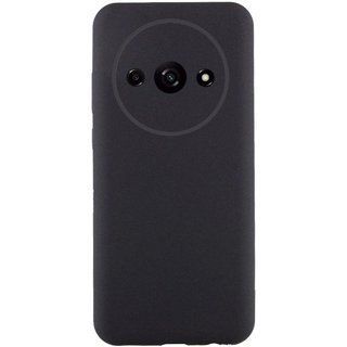 Чохол Silicone Cover Full Camera для Xiaomi Redmi A3 (Black)