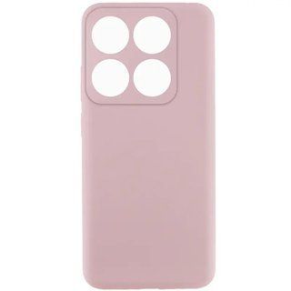Чехол Silicone Cover Full Camera для Xiaomi 14T Pro (Pink Sand)