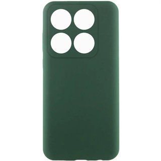 Чехол Silicone Cover Full Camera для Xiaomi 14T Pro (Cyprus Green)